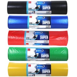 Saci menaj 240l, SANO, calitate superioara, 10 saci/rola